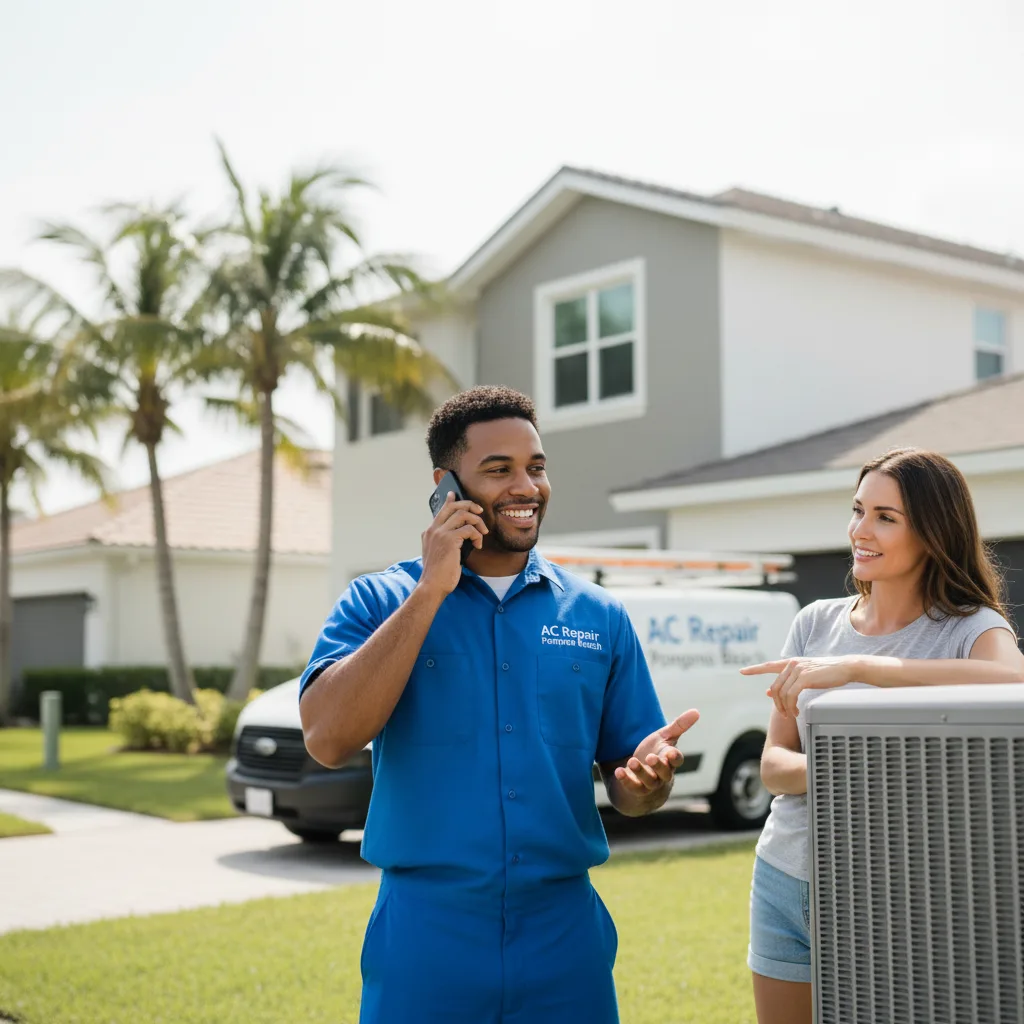 AC Repair Pompano Beach customer support in Thorntown